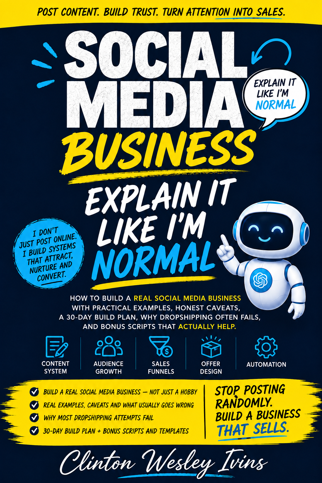 Social Media: Explain It Like I'm Normal book cover